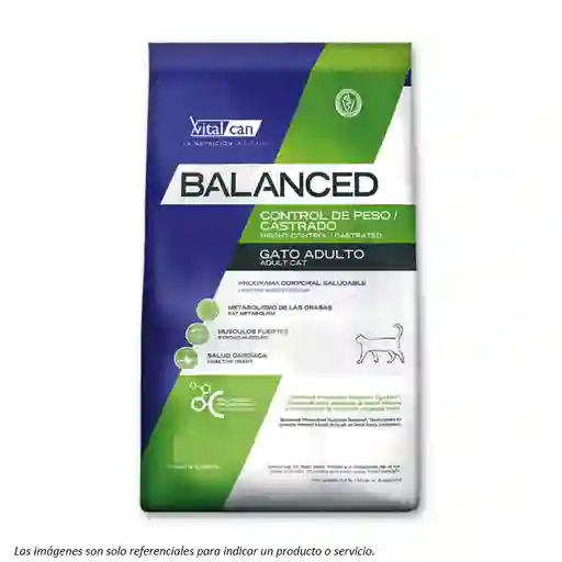 Balanced Gato Control De Peso / Castrados 2kg - Vitalcan