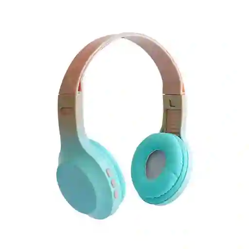 Auriculares Inalámbricos Bluetooth Con Cambio Gradual De Color Azul