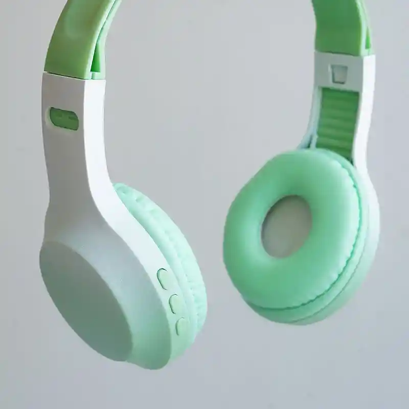 Auriculares Inalámbricos Bluetooth Con Cambio Gradual De Color Verde