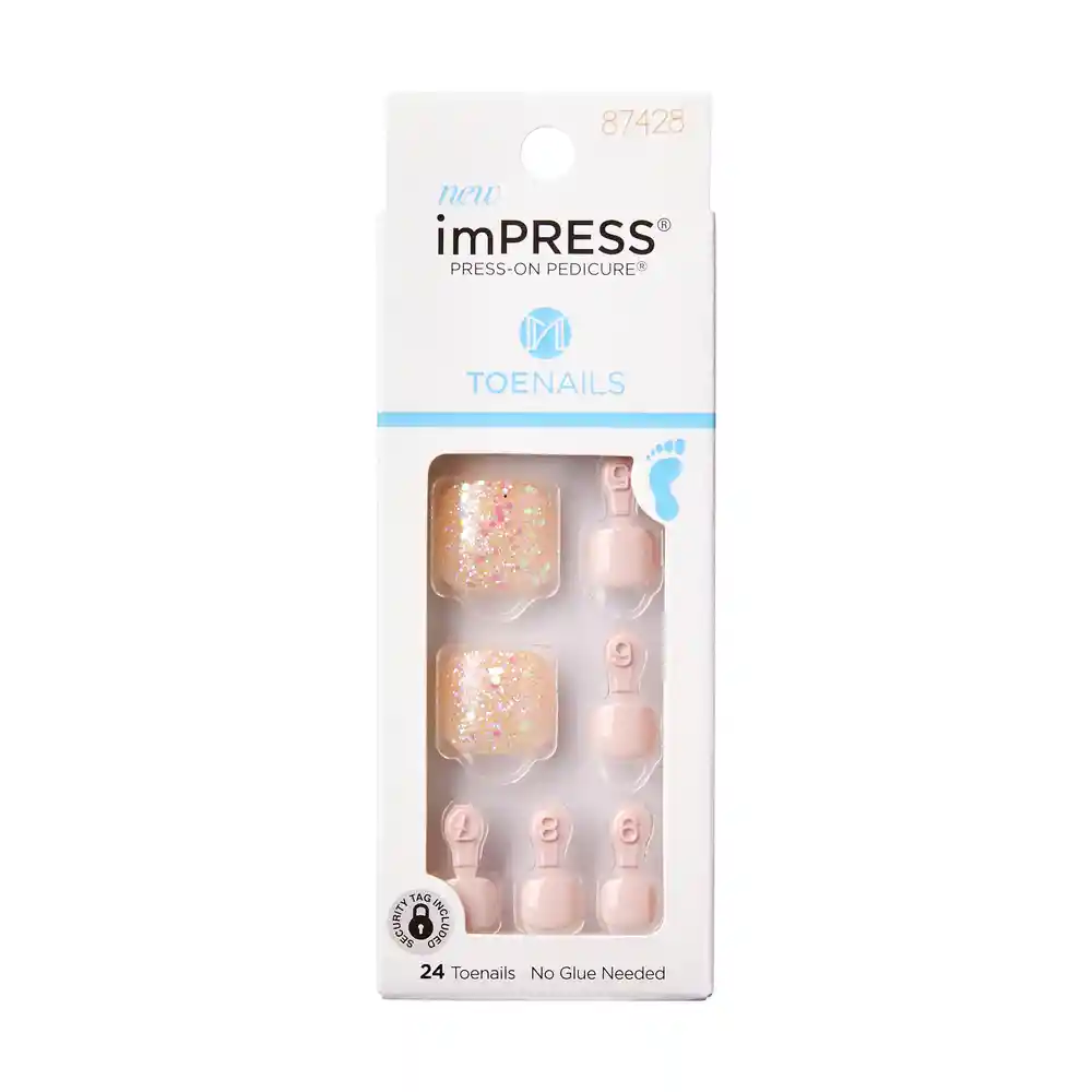 Uñas Impress Pies - Another Summer