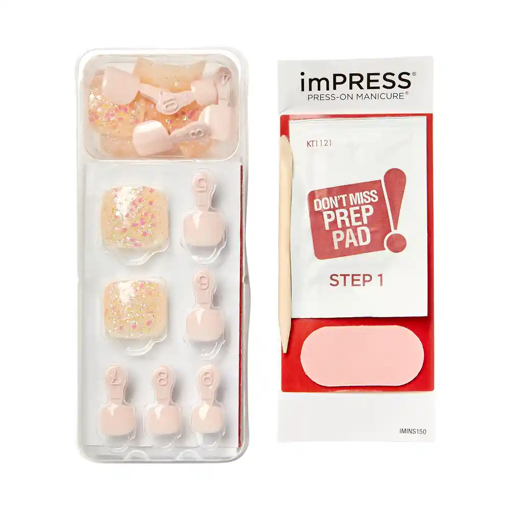 Uñas Impress Pies - Another Summer