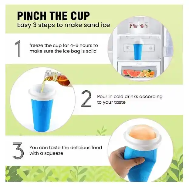 Vaso Frozen Congelacion Rapida Taza Magica Granizado Verano