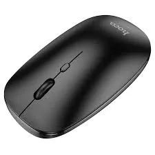Mouse Bluetooth Y Usb Adaptador 2.4g Compacto Hoco Premium Black