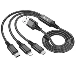 Cable 3 En 1 Lightning/micro-usb/type-c