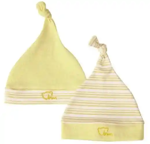 Baby Mink Gorritos Baby Amarillo 0-3 Meses