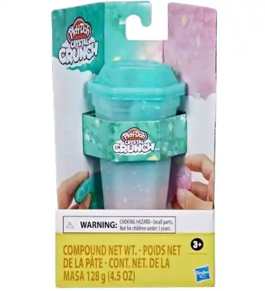 Hasbro Play-doh Crystal Crunch Verde/rosado