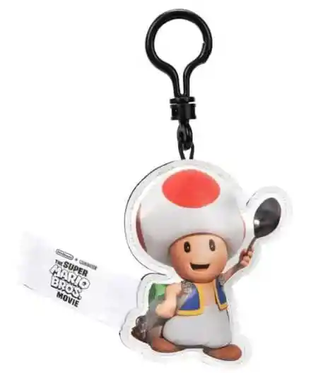 Jakks Llavero Super Mario Figura Toad