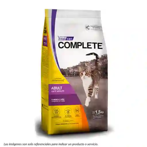 Complete Gato Adulto 1.5kg - Vitalcan