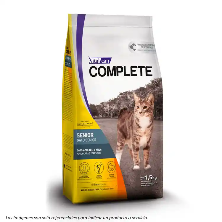 Complete Gato Senior 1.5kg - Vitalcan