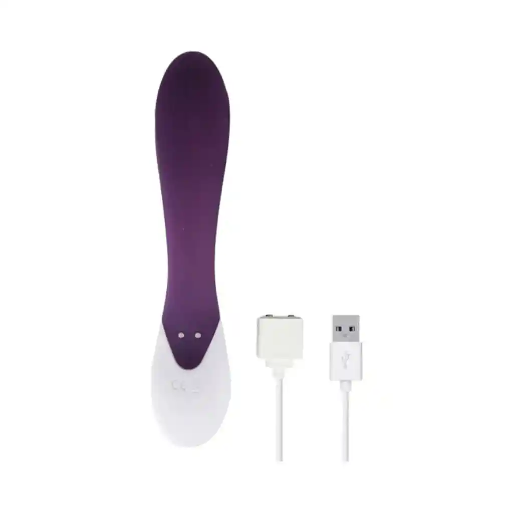 Bunny Vibrador Dual Recargable Con Control De Temperatura