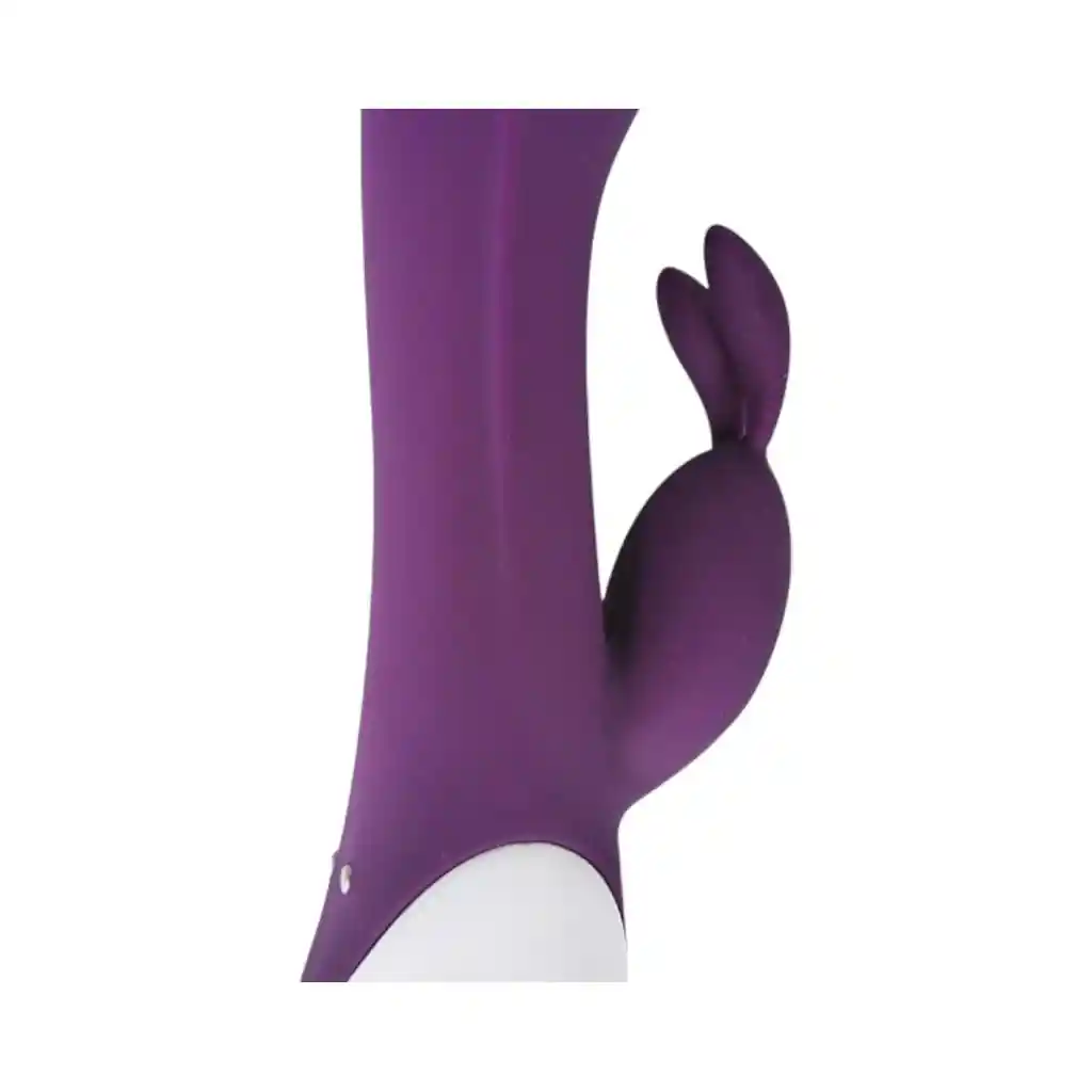 Bunny Vibrador Dual Recargable Con Control De Temperatura