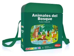 Puzzle 105 Piezas "animales Del Bosque"