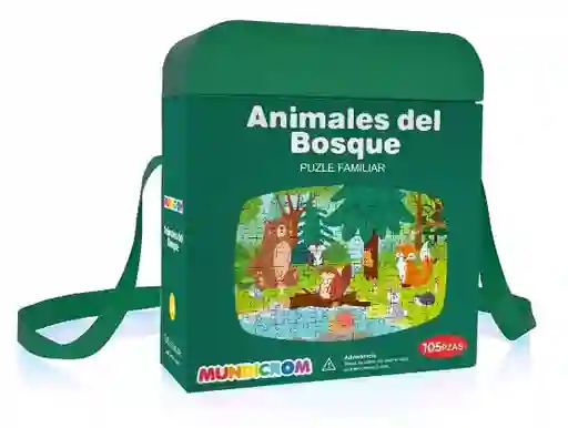 Puzzle 105 Piezas "animales Del Bosque"