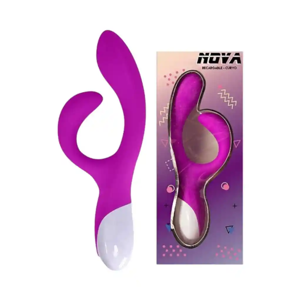 Nova Vibrador Dual Recargable