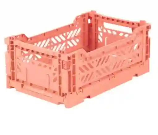 Ay-kasa Caja Organizadora Plegable Minibox Color Salmón Pink