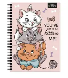 Cuaderno Universitario Artel 100 Hojas 7mm Diseño Cats Dogs 2024