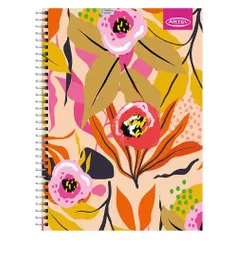 Cuaderno Especial Artel 150 Hojas Diseño Floral