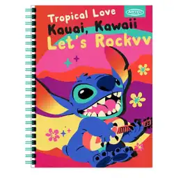 Cuaderno Universitario Artel 100 Hojas 7mm Diseño Lilo Stitch 2024