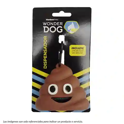 Wonder Dog - Dispensador De Bolsas Emoji