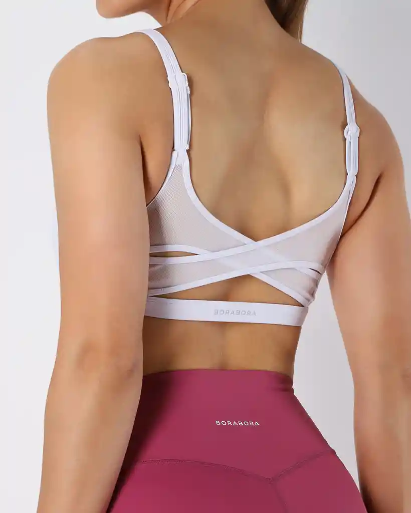 Vita White Bra
