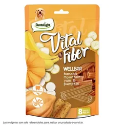 Dentalight Vital Fiber Wellbar Banana 8p 80g