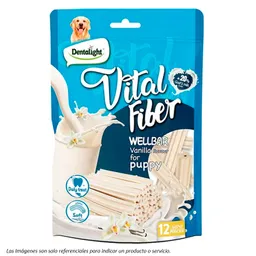 Dentalight Vital Fiber Wellbar Vainilla 12p 80g