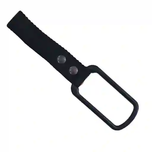 Porta Tonfa Polimero Rectangular Negra Para Cinturon 19x4 Cms