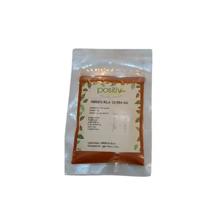 Pimienta Roja Cayena Positiv 50g	