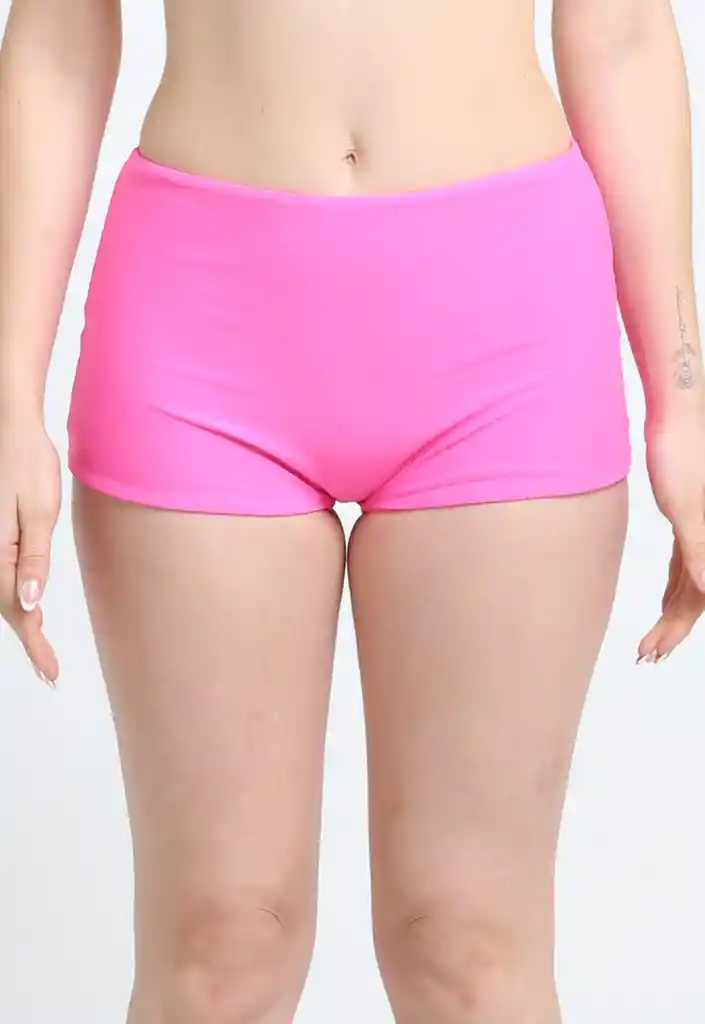 Bikini Hot Pant Para Niña Fucsia S