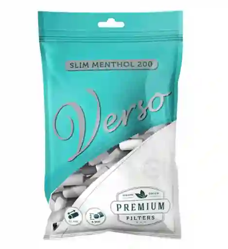 Filtros Verso Slim Menthol