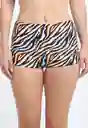 Bikini Hot Pant Para Niña Animal Print S