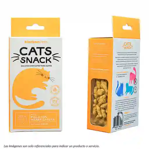 Cats Snack Galletas Pollo Con Hierba Gatera 80g