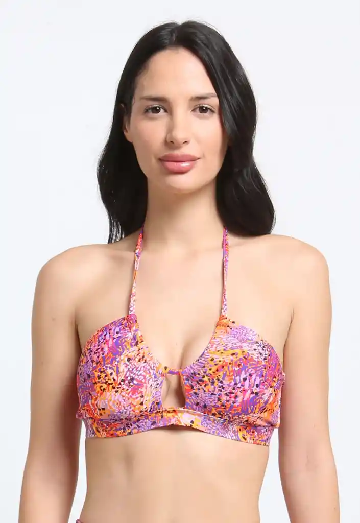 Bikini Bandeau Pretina Estampado Xl