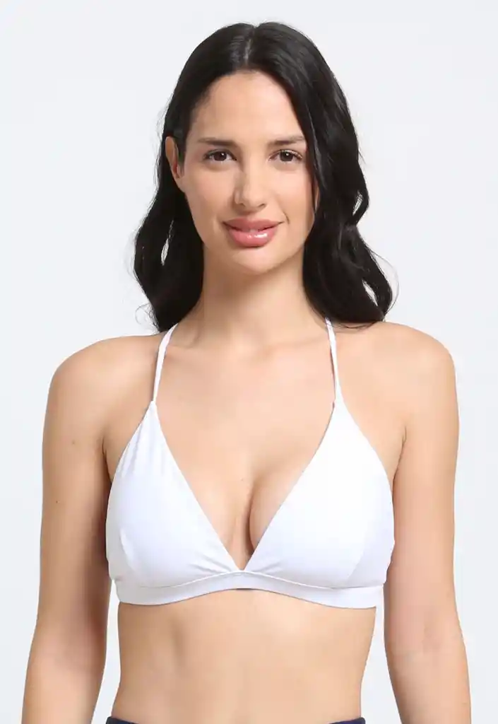 Bikini Triangulo Blanco Xl