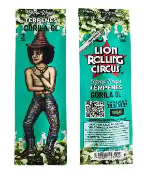 Hemp Wrap Terpenes Gorila Gl Lion Rolling Circus