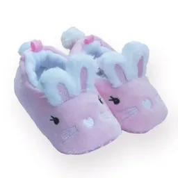 Pantuflas Para Bebé Rosa 12-18m