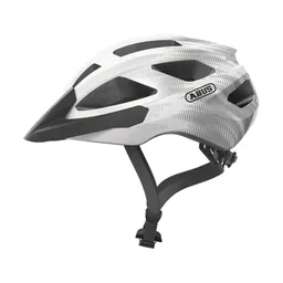 Casco Abus Macator White Silver Talla S