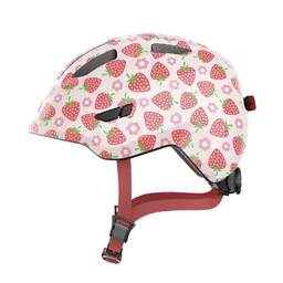 Casco Infantil Abus Smiley 3.0 Led Rose Talla S