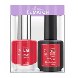 Ezflow · Oferta Especial · Pack Esmalte De Uñas Permanente Y Tradicional Bleeding Love