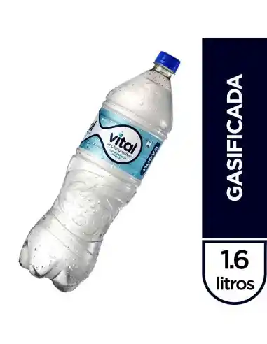 Agua Mineral Vital De 1,6 Lts Con Gas