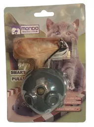 Mondo Mascotas - Juguete Para Gatos- Raton Con Pluma, Recargable Usb-micro (12512)