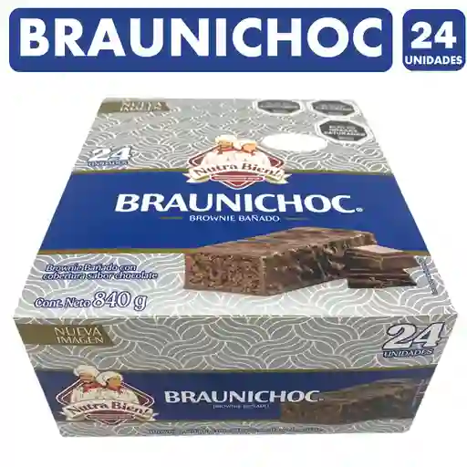 Browniechoc - Brauni De Chocolate Nutrabien (caja Con 24u)