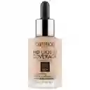 Base De Maquillaje Base Liquida Coverage Hd 030 Sand Beige