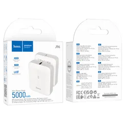 Cargador Portátil / Powerbank 5000mah - Blanco - Hoco J96