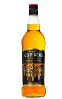 100 Pipers De Luxe 750ml