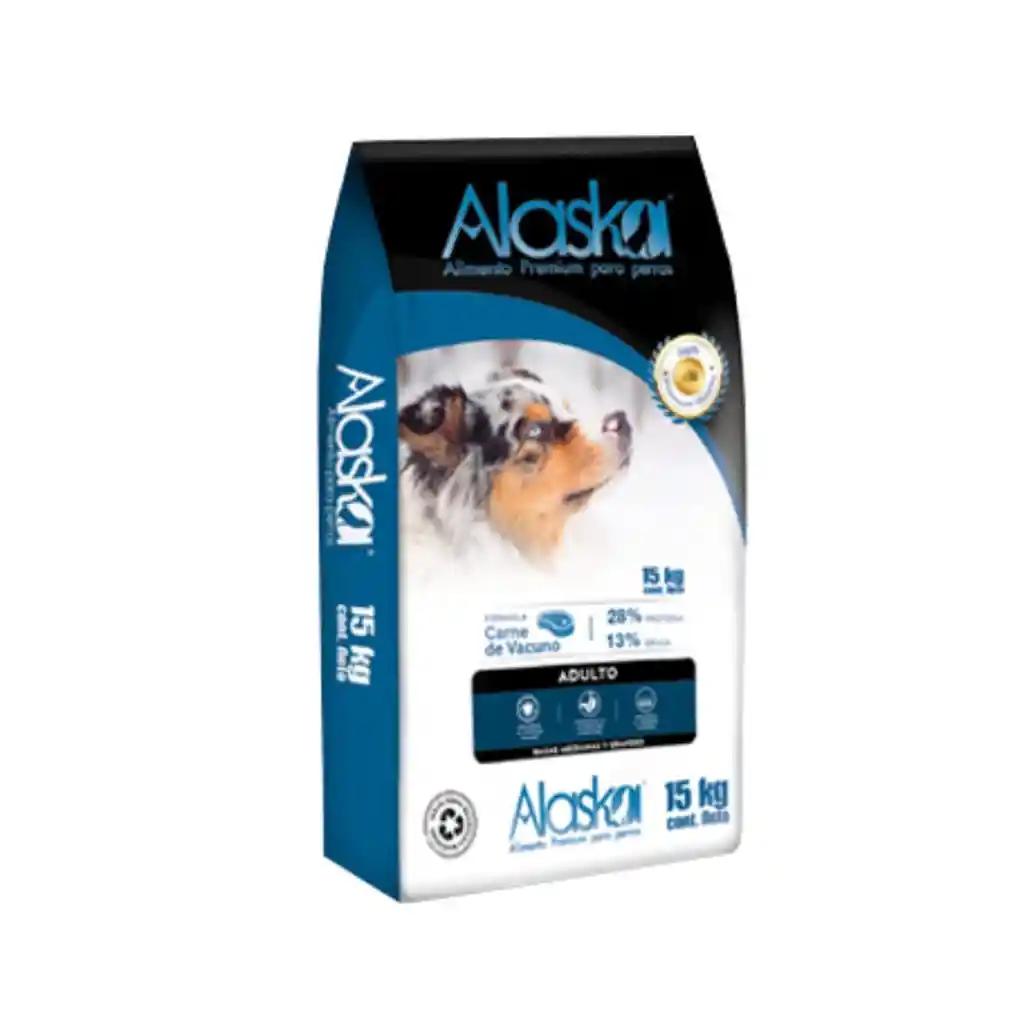 Alaska Adulto Carne De Vacuno 15kg