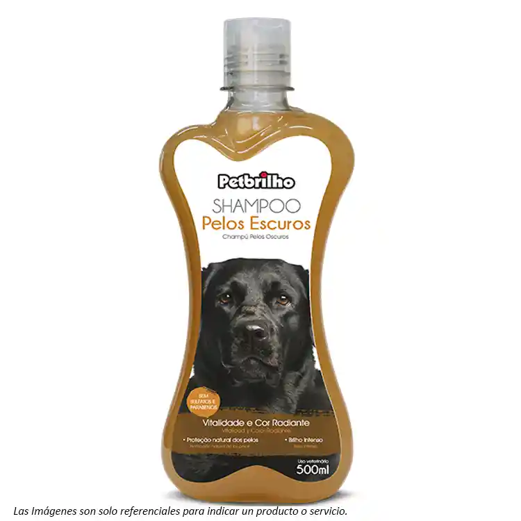 Petbrilho Shampoo Pelo Oscuro 500ml