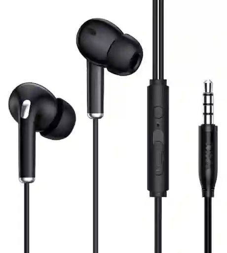 Audífonos Alámbricos In Ear Manos Libres Micrófono 3.5 1hora