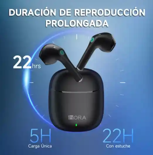 Audífonos Inalámbricos Audífonos Bluetooth 1hora Aut201