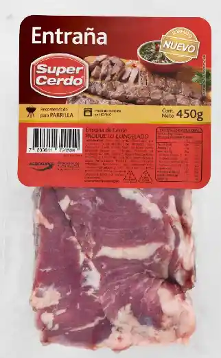 Entraña Cerdo 450gr Super Cerdo